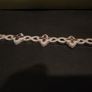 Elegant Marquise Cut Diamond Bracelet For HER