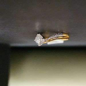 Trendy Cushion Cut Diamond Ring