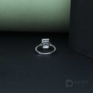 Stunning Classic Radiant Cut Diamond Ring