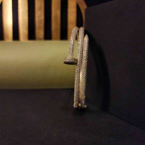 Designer Round Cut Stiff Diamond Bracelet