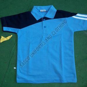Boys Half Sleeve School T-Shirts