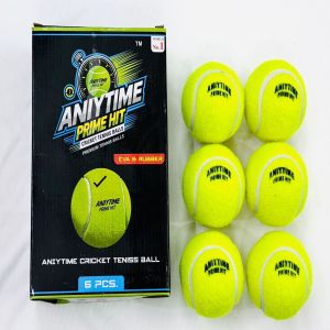 Green Cricket Tennis Ball