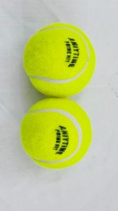 Green Cricket Tennis Ball