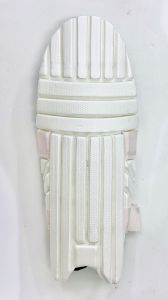 White Cricket Batting Leg Guard