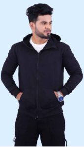 300 GSM Cotton Fleece Hoodie with Zipper