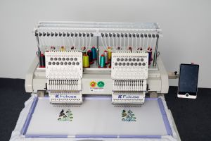 Double Head Embroidery Machine