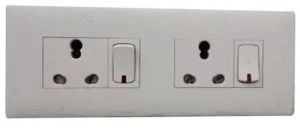 White PVC Switch Board