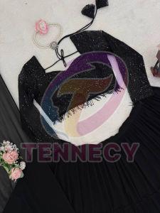 Black Georgette Lehenga Choli Set