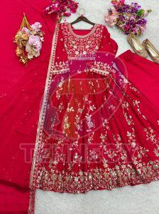 Bollywood Style Georgette Gown Set