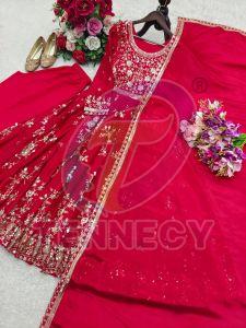 Bollywood Style Georgette Gown Set