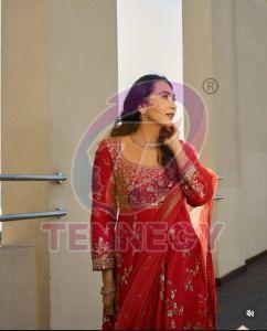 Bollywood Style Georgette Gown Set