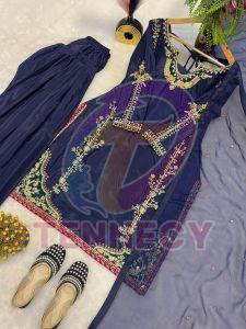 Crepe Silk Farshi Salwar Set