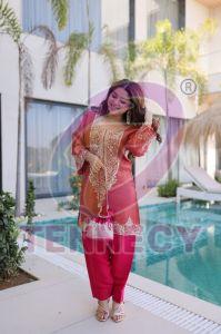 Designer Batwa With Top Pant Set