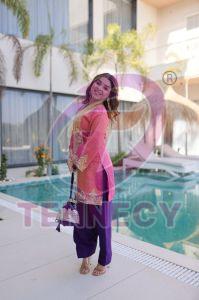 Designer Batwa With Top Pant Set