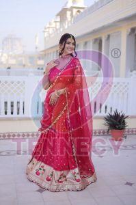 Designer Dola Silk Lehenga Choli Set