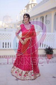 Designer Dola Silk Lehenga Choli Set