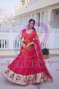 Designer Dola Silk Lehenga Choli Set