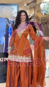 Designer Fandy Palazzo Suit Set