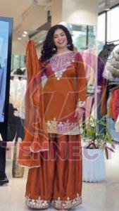 Designer Fandy Palazzo Suit Set