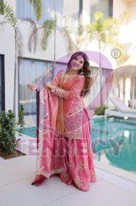 Designer Fendi Crush Sharara Suit Set
