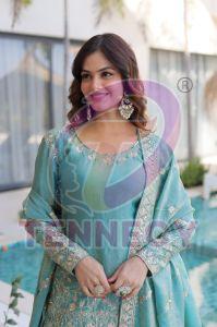 Designer Fendi Crush Sharara Suit Set