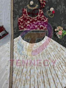 Designer Jacquard Lehenga Choli Set