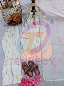 Designer Japan Satin Farshi Plazzo Set