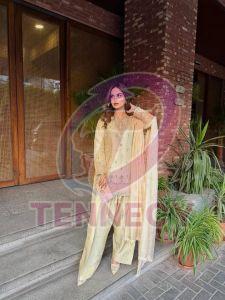 Designer Japan Satin Farshi Plazzo Set