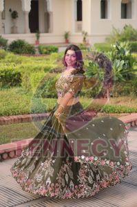 Designer Sequins Embroidered Lehenga Choli Set