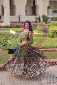 Designer Sequins Embroidered Lehenga Choli Set