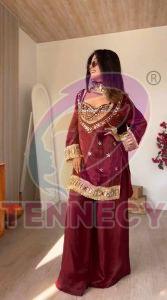 Fendy Silk Mirror Work Set