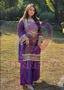 Fendy Silk Mirror Work Set