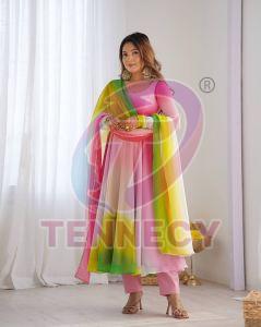 Fox Georgette Anarkali Set