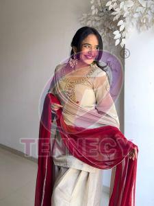 Heavy Embroidered Organza Farshi Suit Set