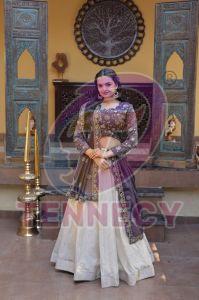 Heavy Kali Pattern Lehenga Choli Set