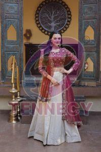 Heavy Kali Pattern Lehenga Choli Set