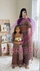 Mother Daughter Salwar Suit Combo