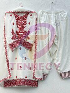 Rayon Cotton Farshi Pant Set