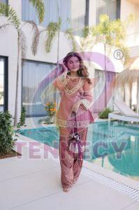 Salasa Fabric Party Wear Suit Set