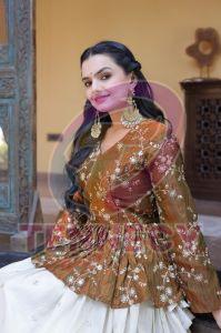 Sequins Embroidered Party Wear Lehenga Set