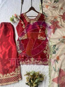 Eid Special Embroidered Suit Salwar Set