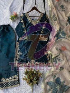 Eid Special Embroidered Suit Salwar Set