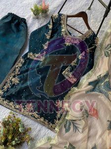 Eid Special Embroidered Suit Salwar Set