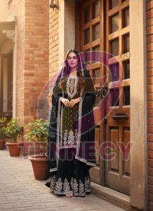 Women’s Festive Wear Palazzo Outfit Set