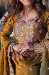 Zari Sequins Embroidered Sharara Set