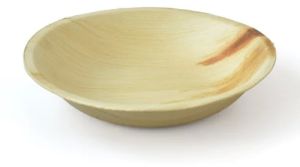 10 Inch Round Areca Leaf Bowl