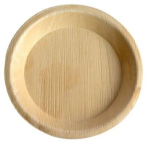10 Inch Round Areca Palm Leaf Plate