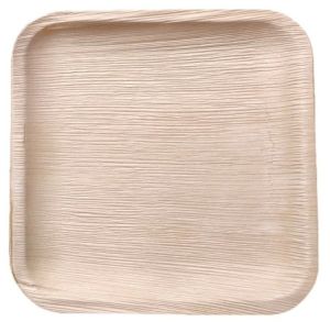 10 Inch Square Areca Leaf Plate