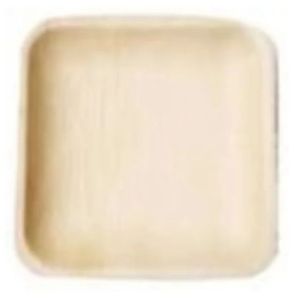 4 Inch Square Areca Leaf Plate
