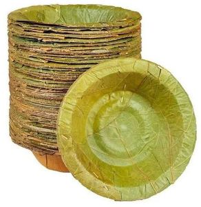 Disposable Sal Leaf Bowl